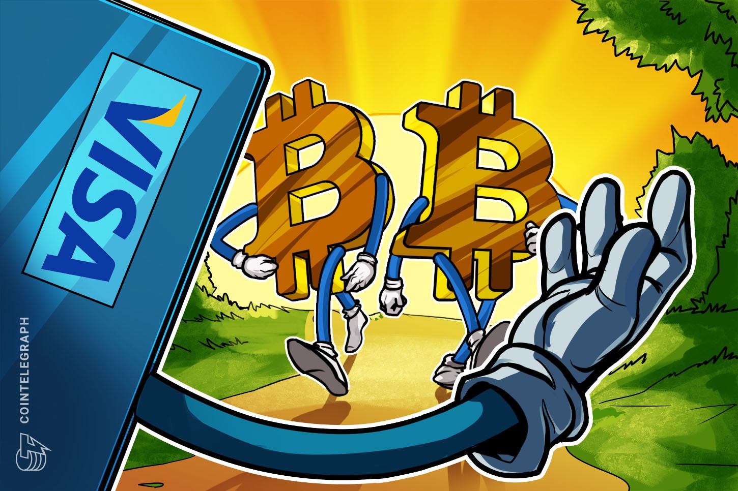 Le volume annuel de transactions de Bitcoin dépasse celui de Visa !