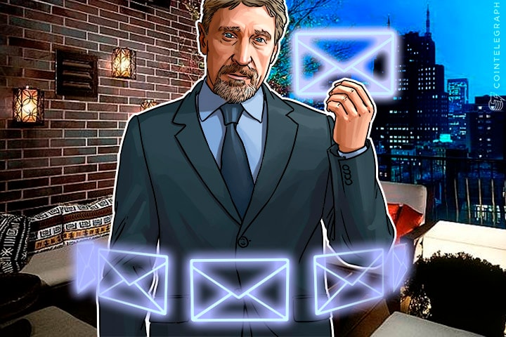 John McAfee to Make Email Systems Great Again With Blockchain