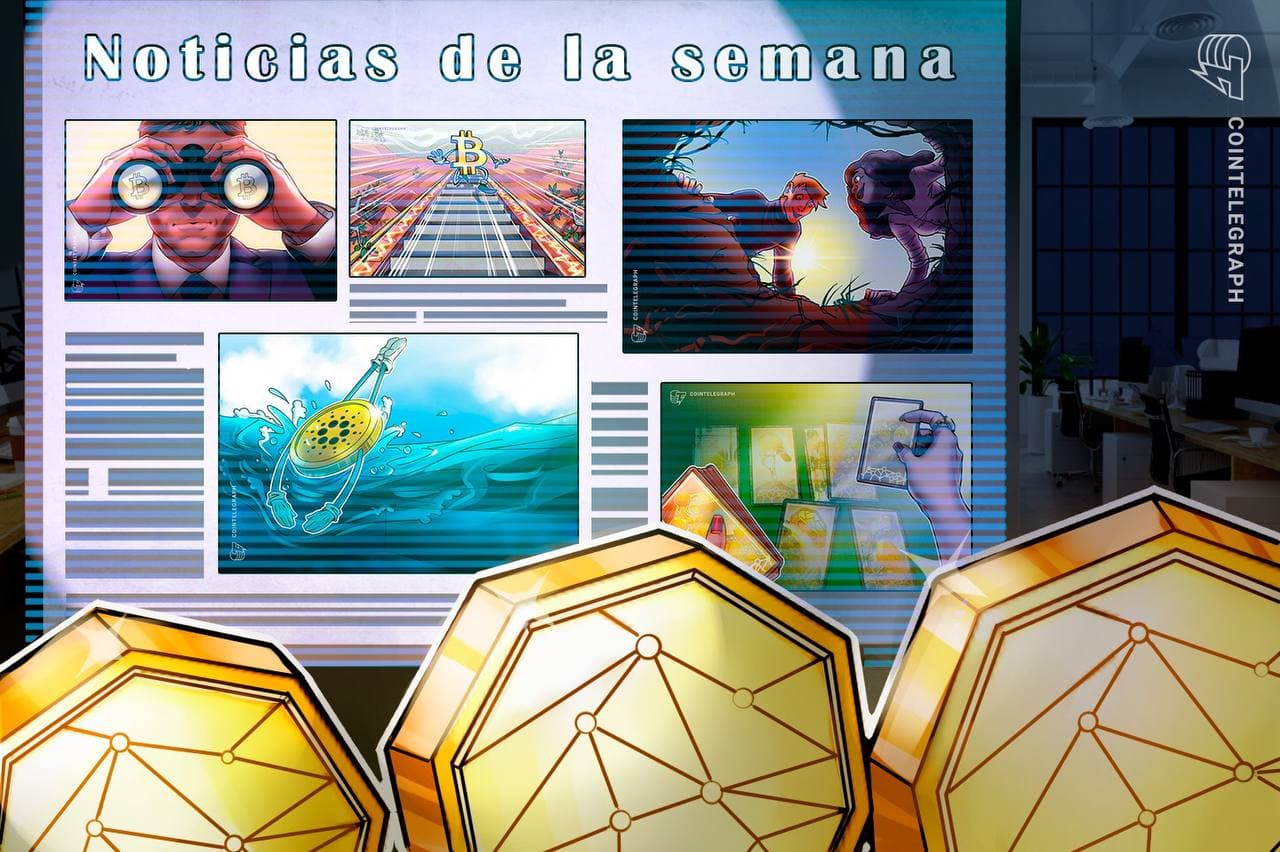 Top criptonoticias de la semana: Ballenas comprando la caída de Bitcoin, Elon Musk y BTC, interés abierto en Cardano en récords y mucho más