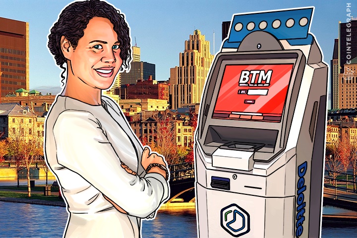 Deloitte Sets Good Example, Installs Bitcoin ATM in Toronto Office