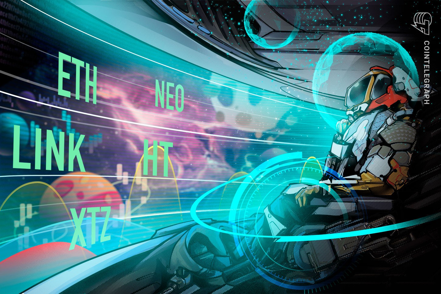 Top 5 criptomoedas da semana (Feb 16): LINK, HT, XTZ, ETH, NEO