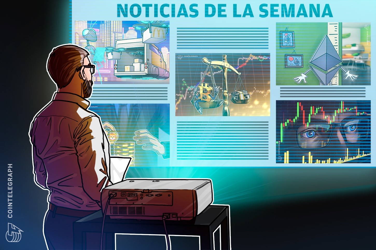 Top criptonoticias de la semana: McDonalds se prepara para el Metaverso, Shiba sube en 75%, advertencias para los alcistas, los NFTs se desploman, y más