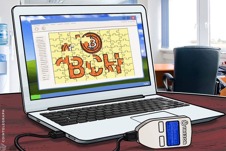 Integração do Bitcoin Cash? Não tão simples, diz a Trezor