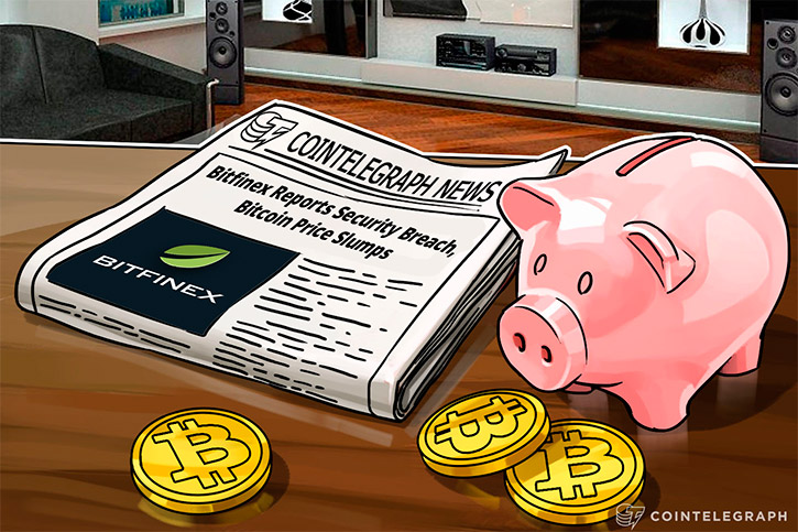 Bitfinex Reports Security Breach, Bitcoin Price Slumps