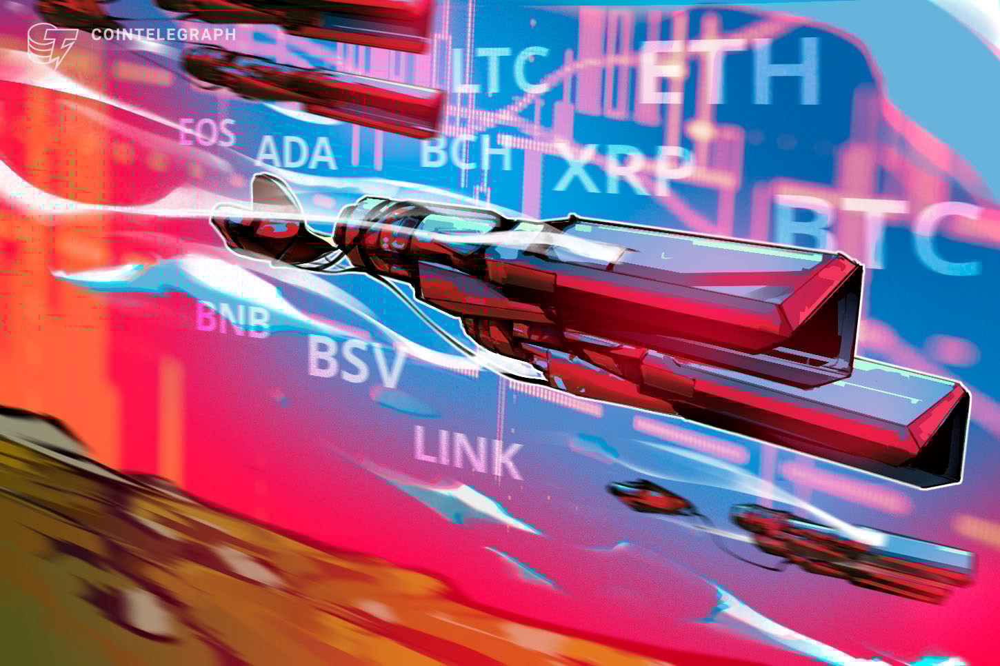 調整はどこまで続くか 仮想通貨チャート分析:ビットコイン・イーサ・XRP(リップル)・ビットコインキャッシュ・ライトコイン