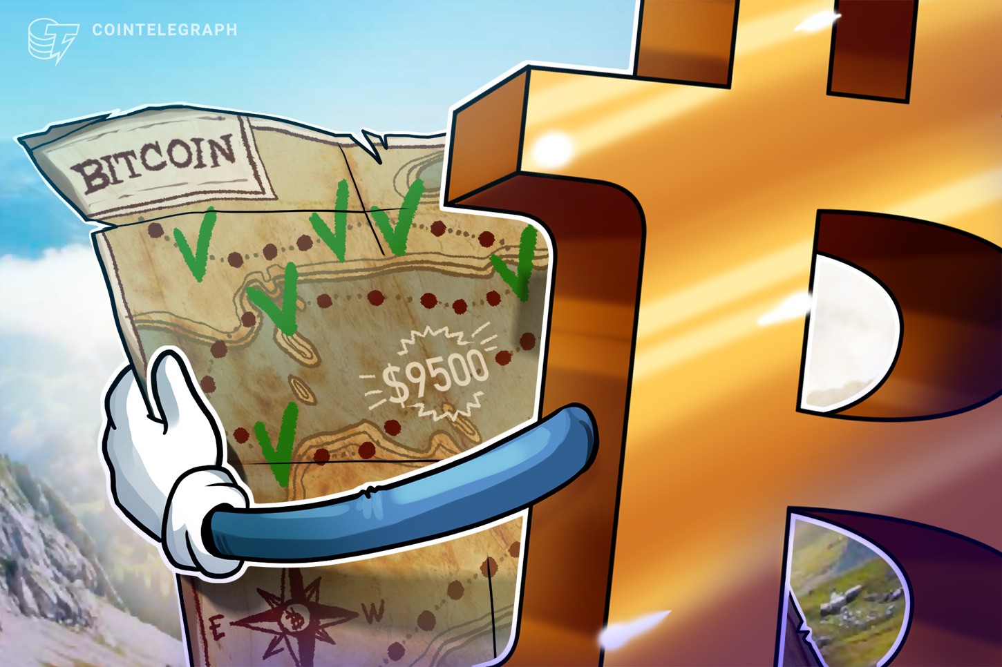 Algunos traders de Bitcoin se vuelven bajistas, ¿Por qué $9,500 es un problema?