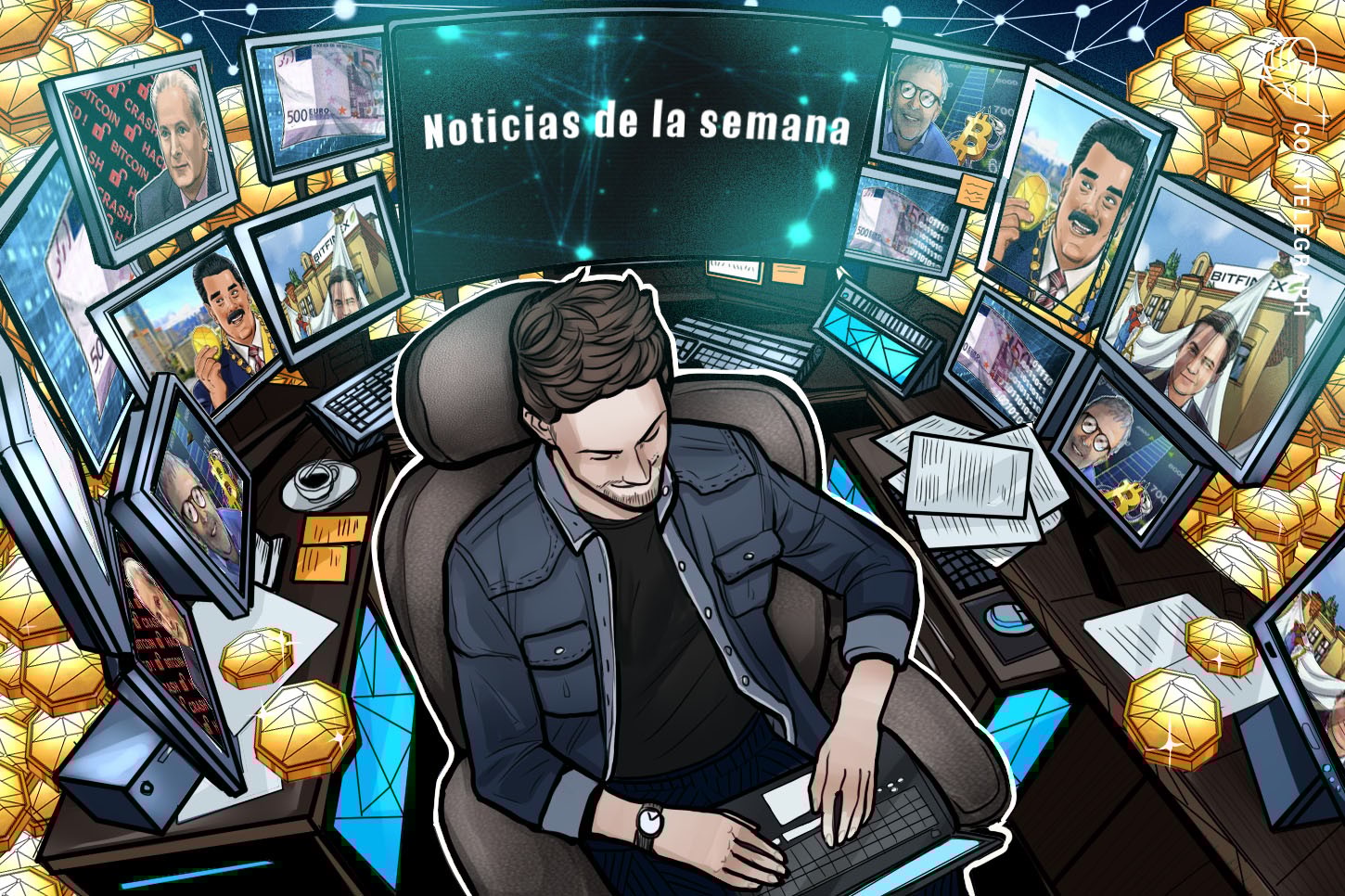 Top criptonoticias de semana: Peter Schiff perdió su Bitcoin, lanzan CriptanPay, Bitfinex mueve 1000 millones de dólares en Bitcoin y solo paga 48 centavos y mucho más
