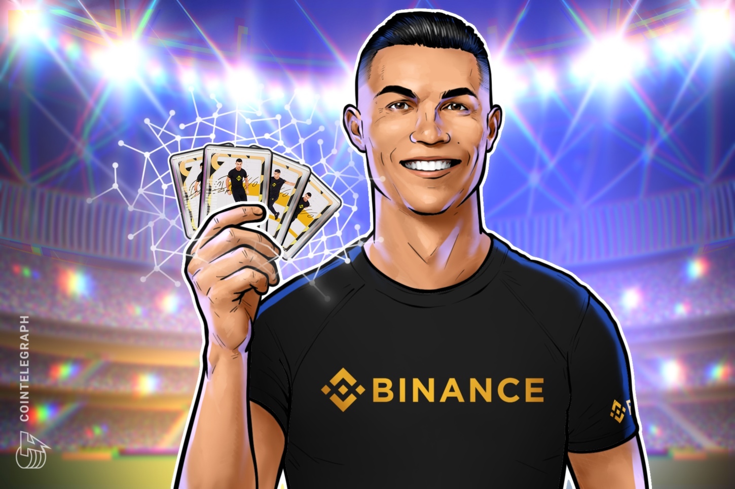 Cristiano Ronaldo and Binance team up to launch football skills collectibles