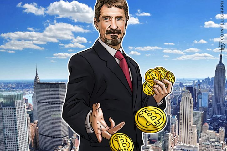 John McAfee, ex-JPMorgan se revolta contra os comentários de Bitcoin como "fraude" de Dimon