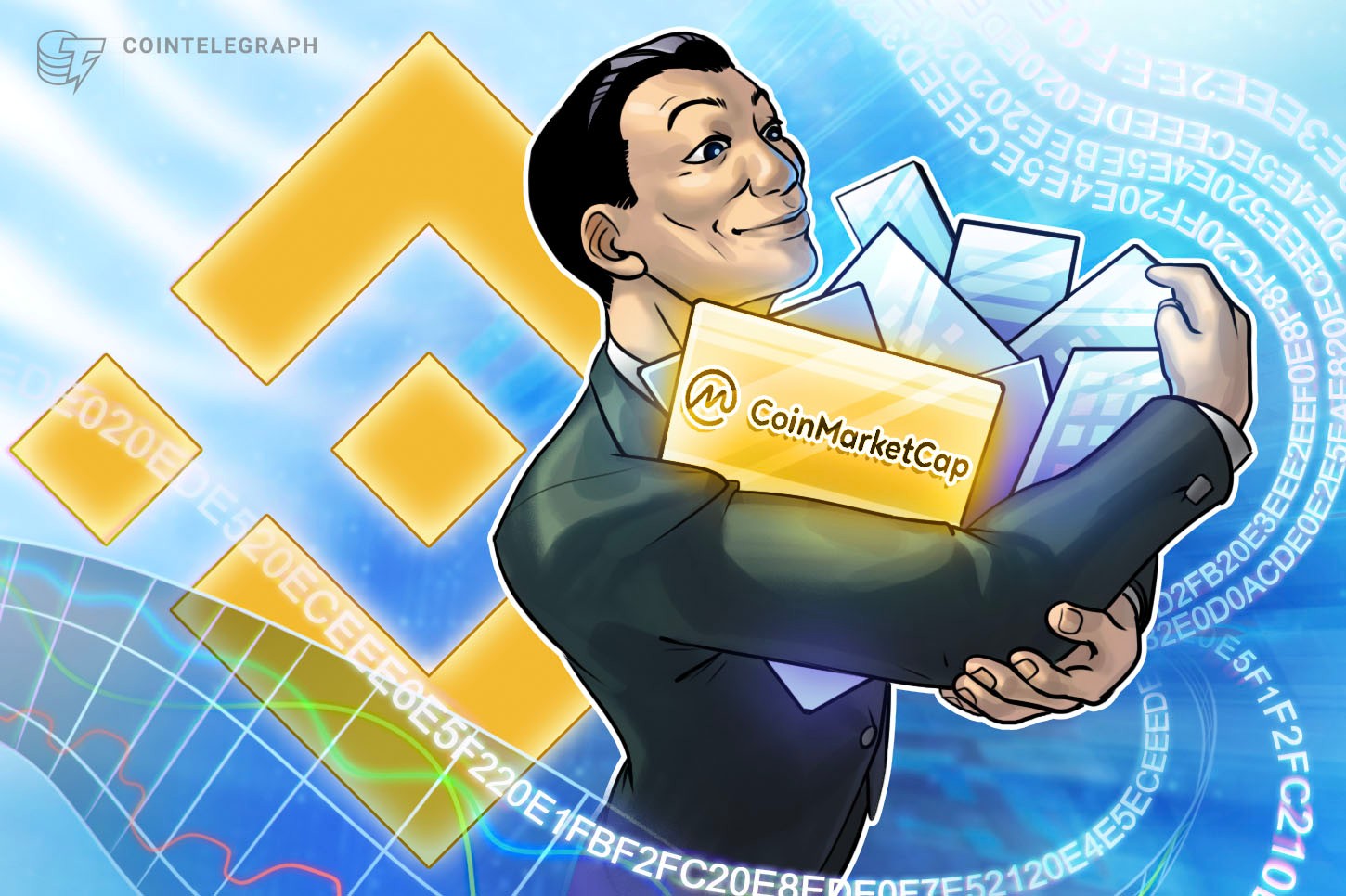 仮想通貨取引所バイナンス、コインマーケットキャップ買収で合意