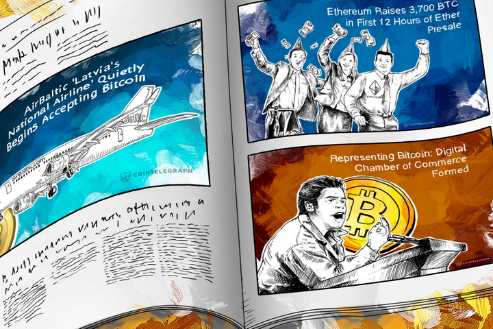 Weekend Roundup: European Airline Accepts BTC, Ethereum Presale Begins, and Sweden Pushes the EU on Bitcoin Taxes