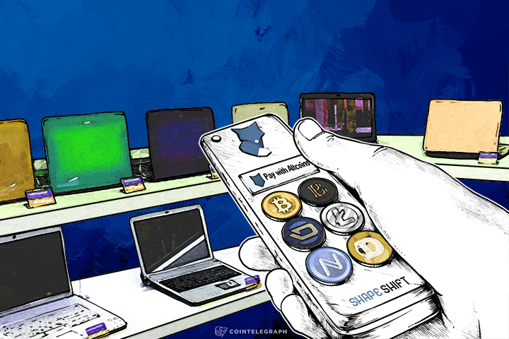 ShapeShift Releases New Tool Allowing Merchants to Accept Payments in 10+ Cryptocurrencies