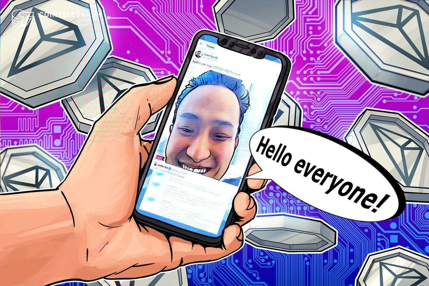 Justin Sun Posta Vídeo de São Francisco após Revelação de Investigações