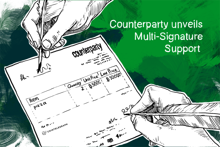 Counterparty unveils Multi-Signature Support