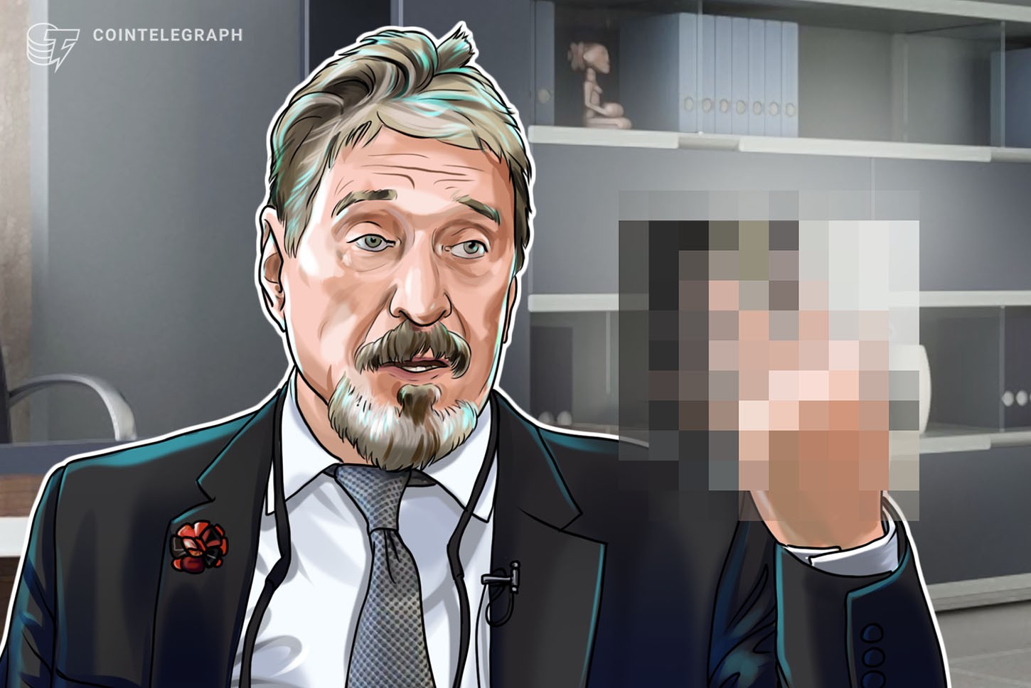 McAfee lidera campanha presidencial em 2020 "no exílio" após suposta acusação do IRS