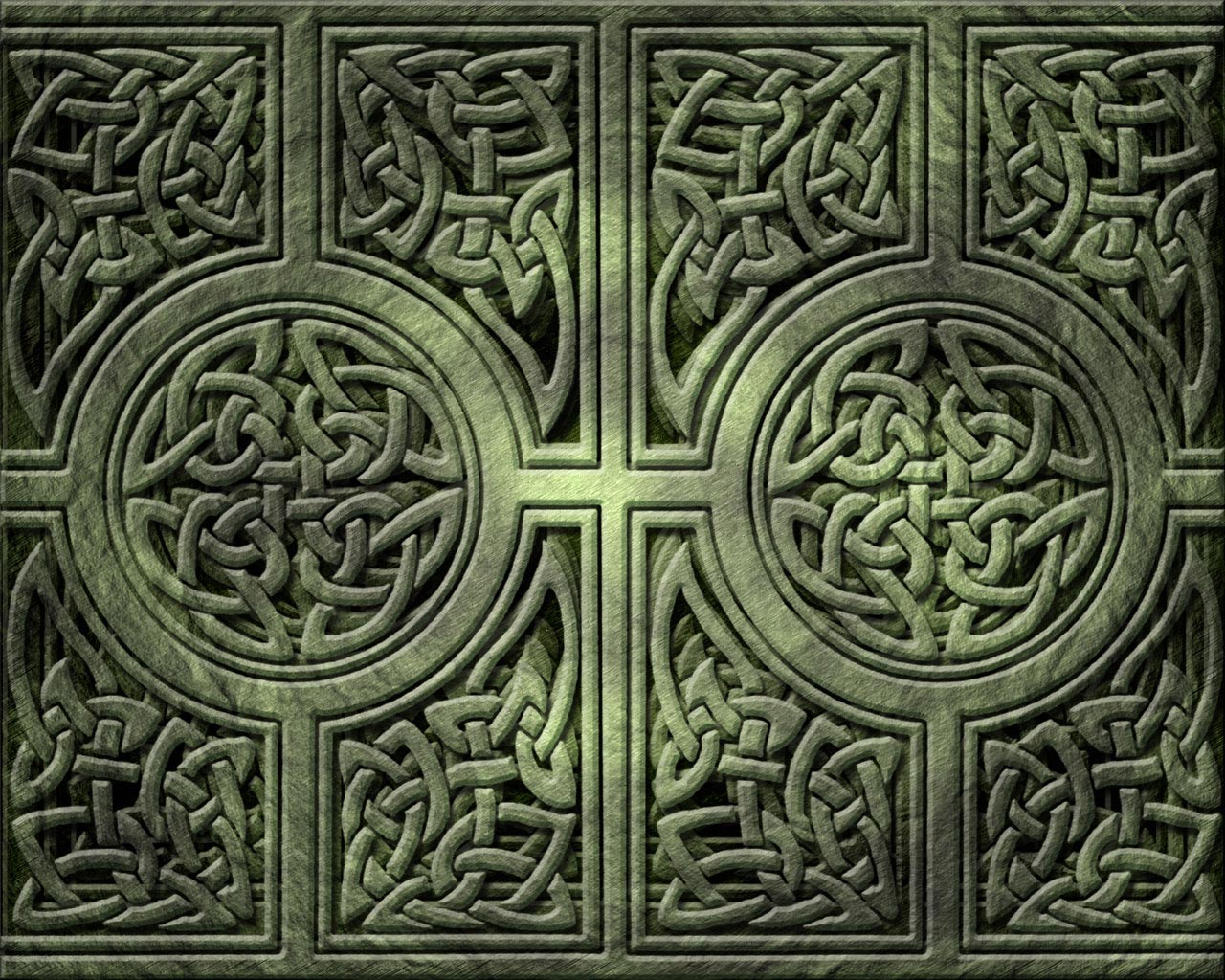 Bitcoin Network Decorated with Celtic Knotwork