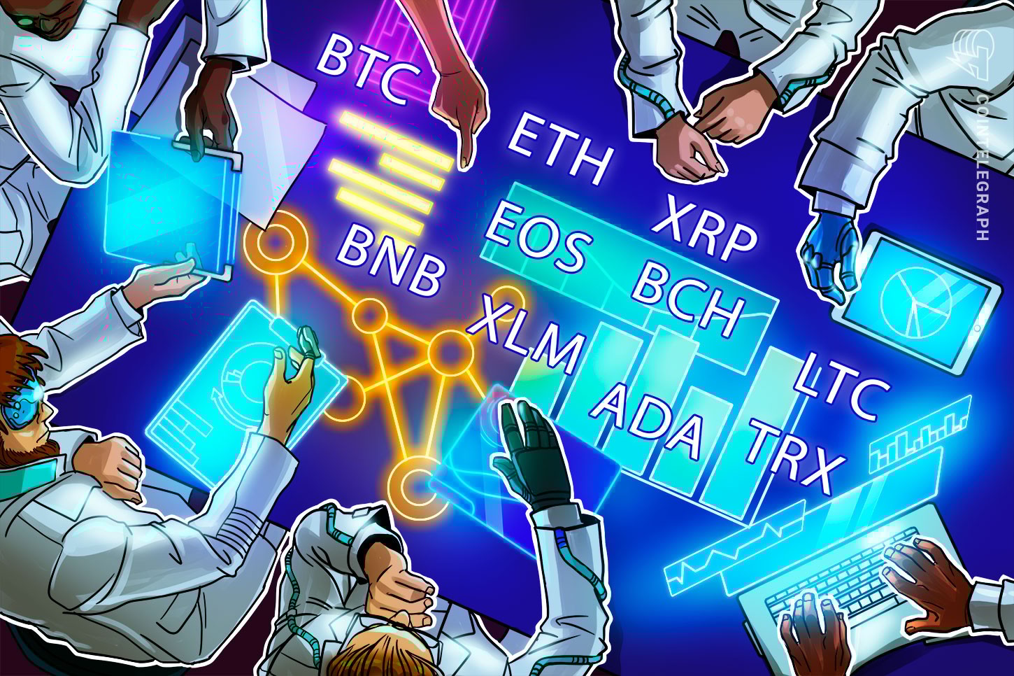 Bitcoin, Ethereum, Ripple, Bitcoin Cash, Litecoin, EOS, Binance Coin, Stellar, Cardano, TRON: Analisi dei prezzi, 10 maggio