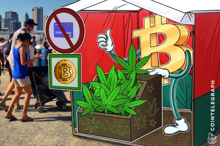 Grupo americano de Cannabis recusado no banco, hora do Bitcoin?