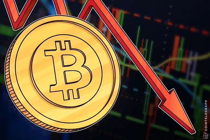Bitcoin Price Falls 9% Overnight As 2 Chinese Exchanges Stop Withdrawals
