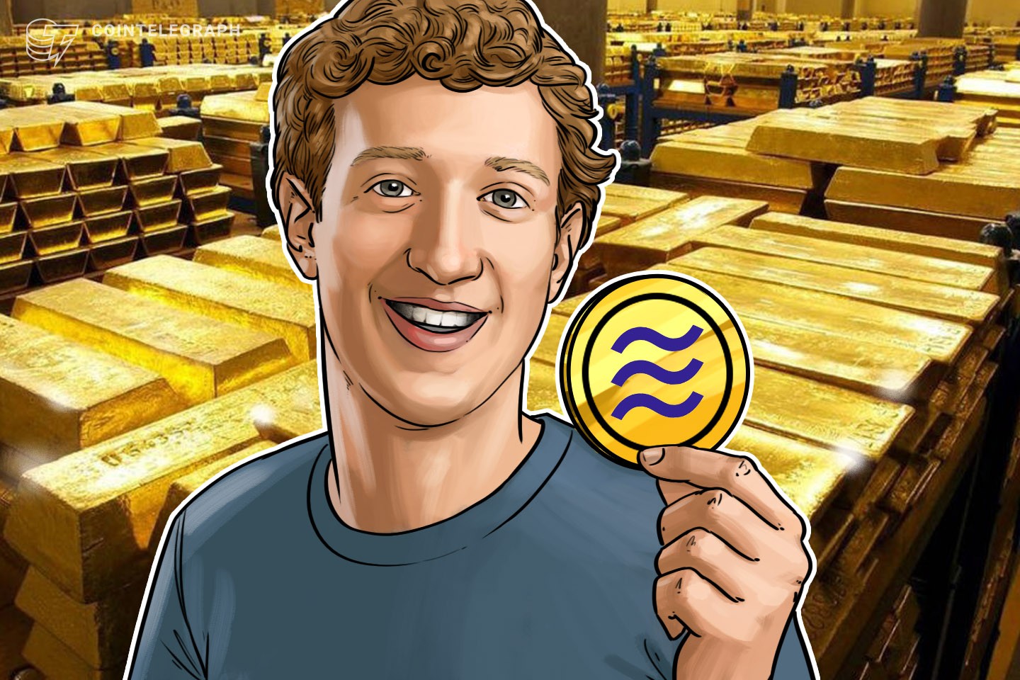 Steve Forbes diz a Zuckerberg: use ouro como suporte do Libra e chame-o de ‘Mark’