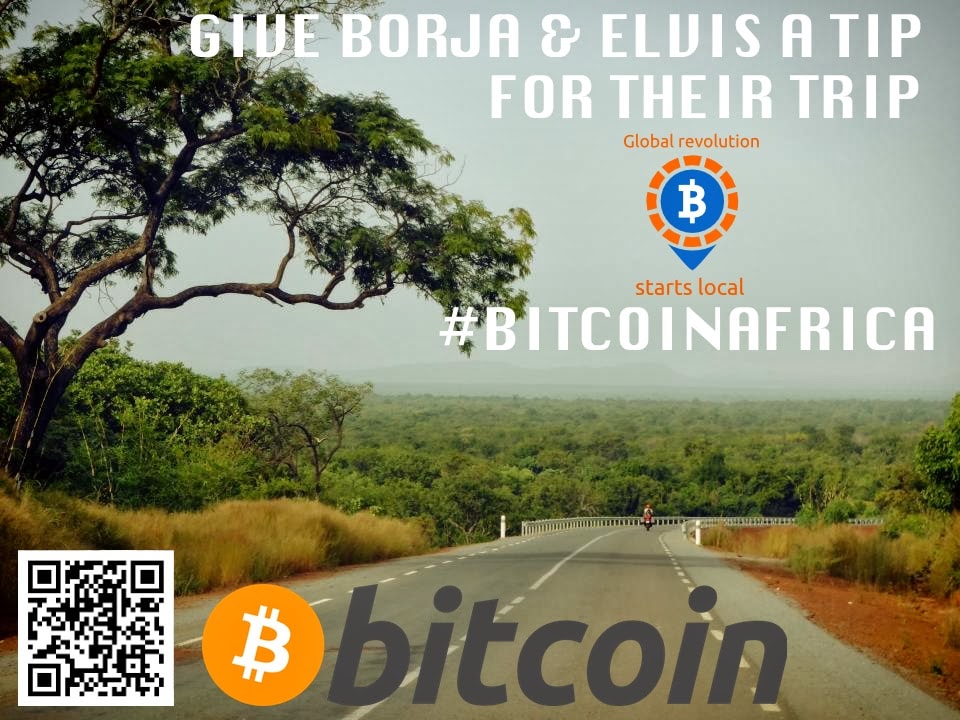With #BitcoinAfrica trip