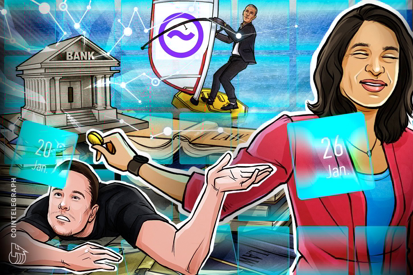 Hodler’s文摘(1.20-1.26): 电报攻击苹果iCloud；特斯拉创始人发表对加密货币看法；WEF见闻