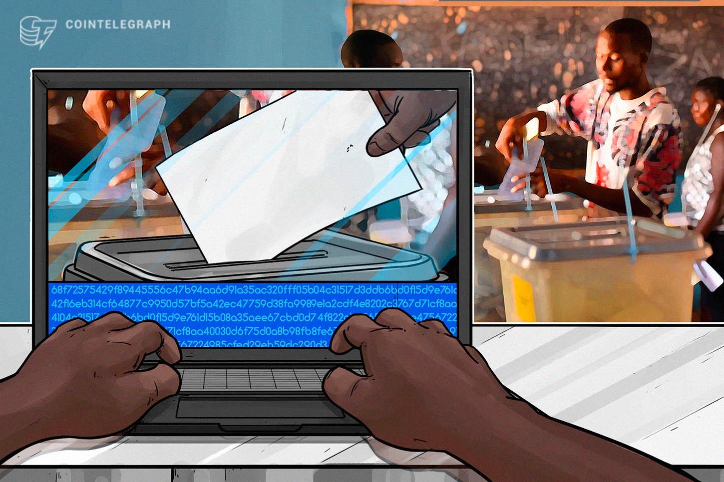 Quem criou a história do Blockchain na eleição de Serra Leoa?