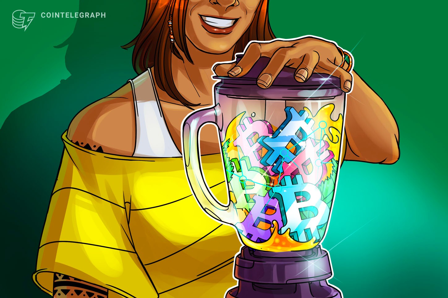 El récord alcanzado en el mes por el mixer de monedas demuestra que los usuarios de Bitcoin quieren anonimato