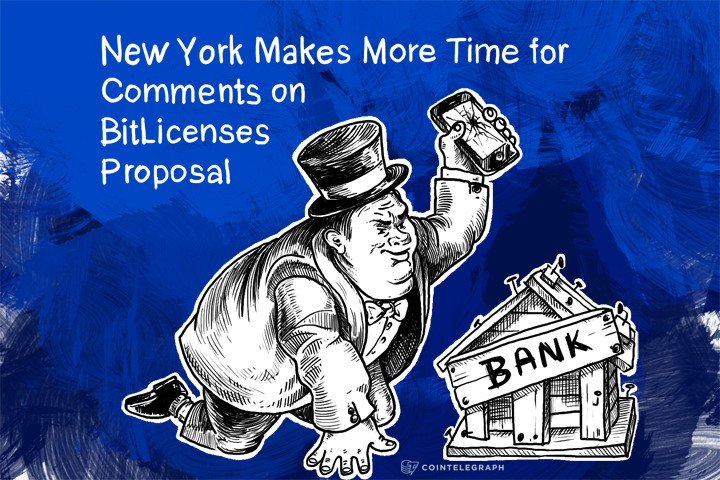 New York Makes More Time for Comments on BitLicenses Proposal