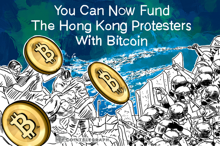 You Can Now Fund The Hong Kong Protesters With Bitcoin