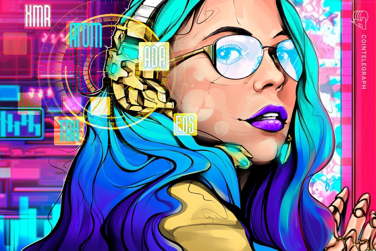 5 melhores criptos da semana: ATOM, TRX, ADA, EOS, XMR