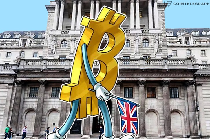 El gobernador del Banco de Inglaterra afirma que el Bitcoin ha "fracasado" como moneda
