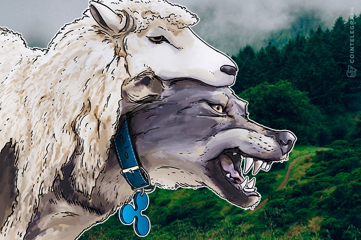 リップルは仮想通貨ではない?高まる非難の声「羊の皮をかぶった狼」