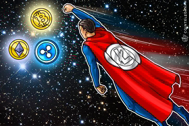 Litecoin, Silver to Bitcoin’s Gold, Now Aims at $50 Goal