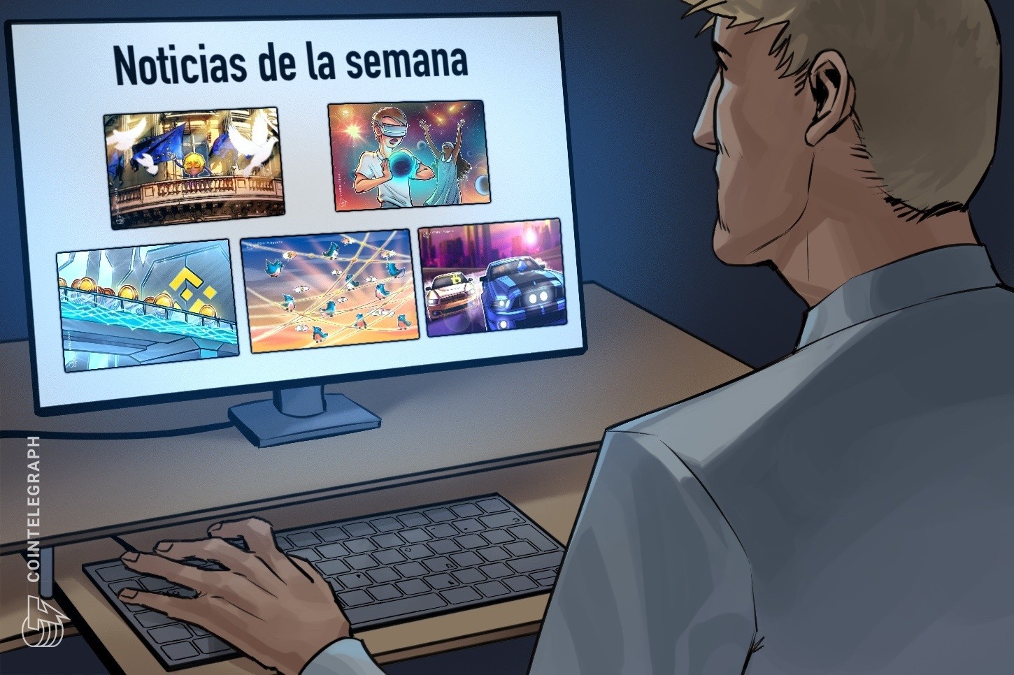 Top criptonoticias de la semana: ETH sube y quita mercado a BTC, Ley MiCA de criptomonedas pasa en Europa, Twitter muestra precio de BTC con eToro y más