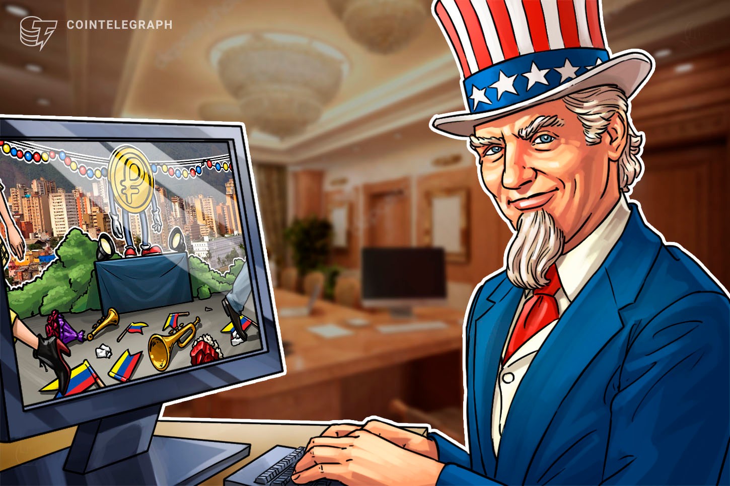 米国 、ロシアの銀行に経済制裁を発動 ベネズエラの仮想通貨ペトロ支援で
