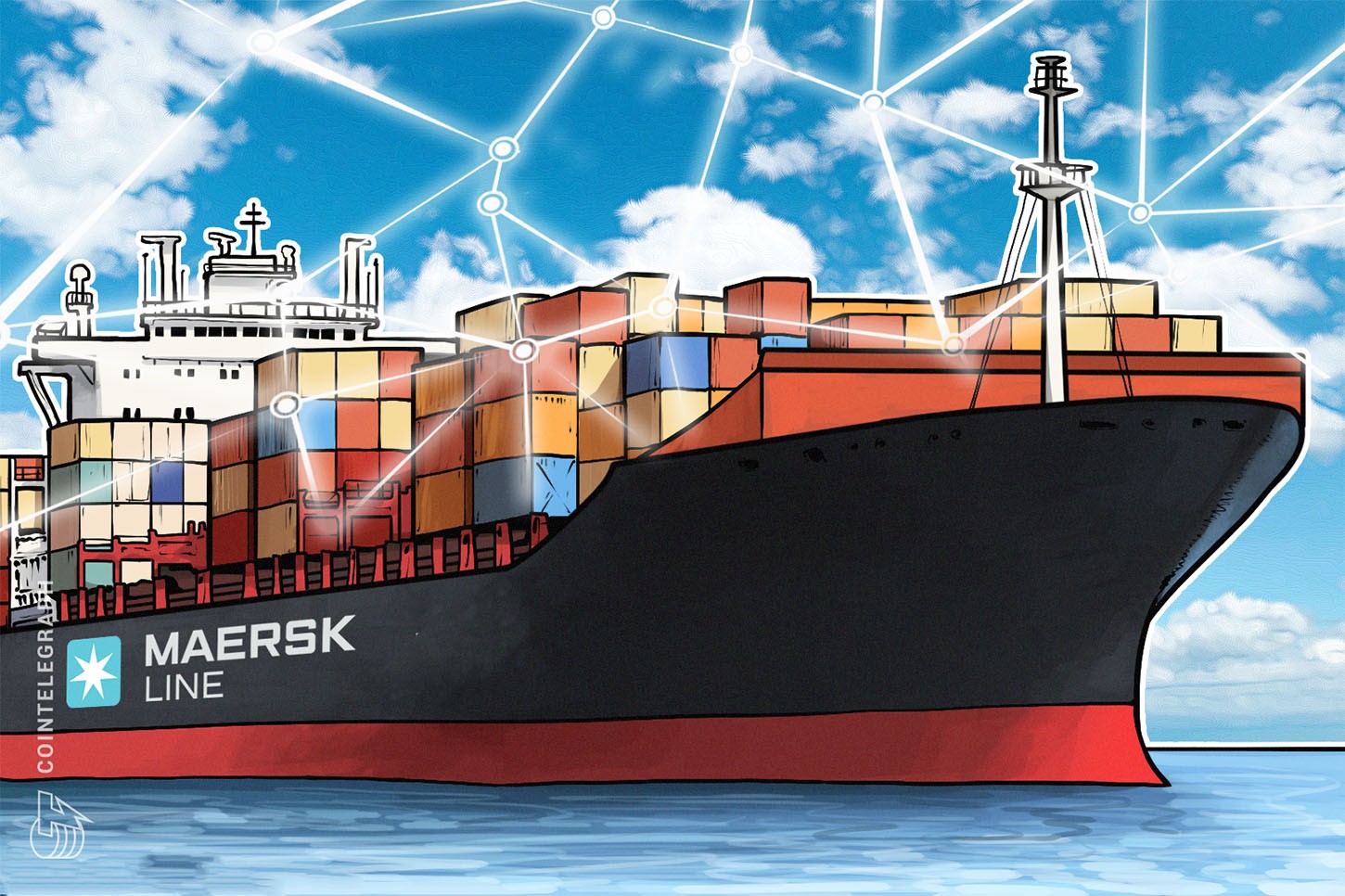 El gigante de la logística Maersk comienza a usar la plataforma Blockchain para el seguro marítimo