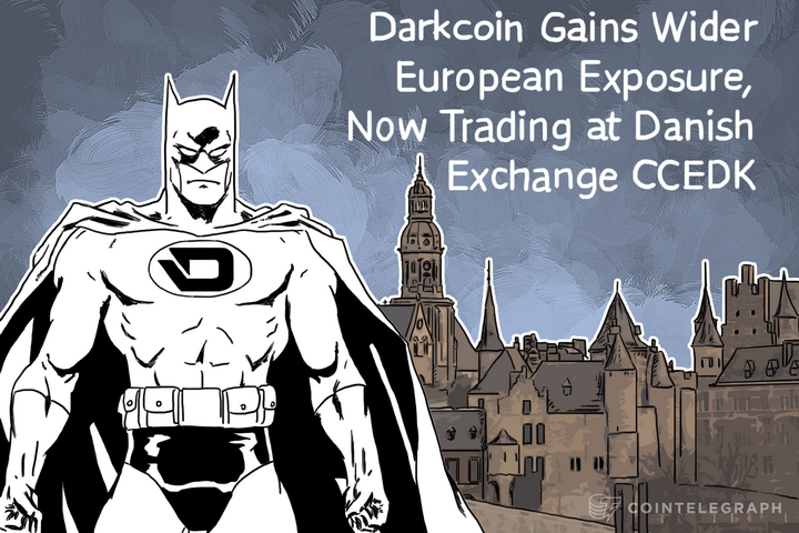 Darkcoin Gains Wider European Exposure, Now Trading at Danish Exchange CCEDK