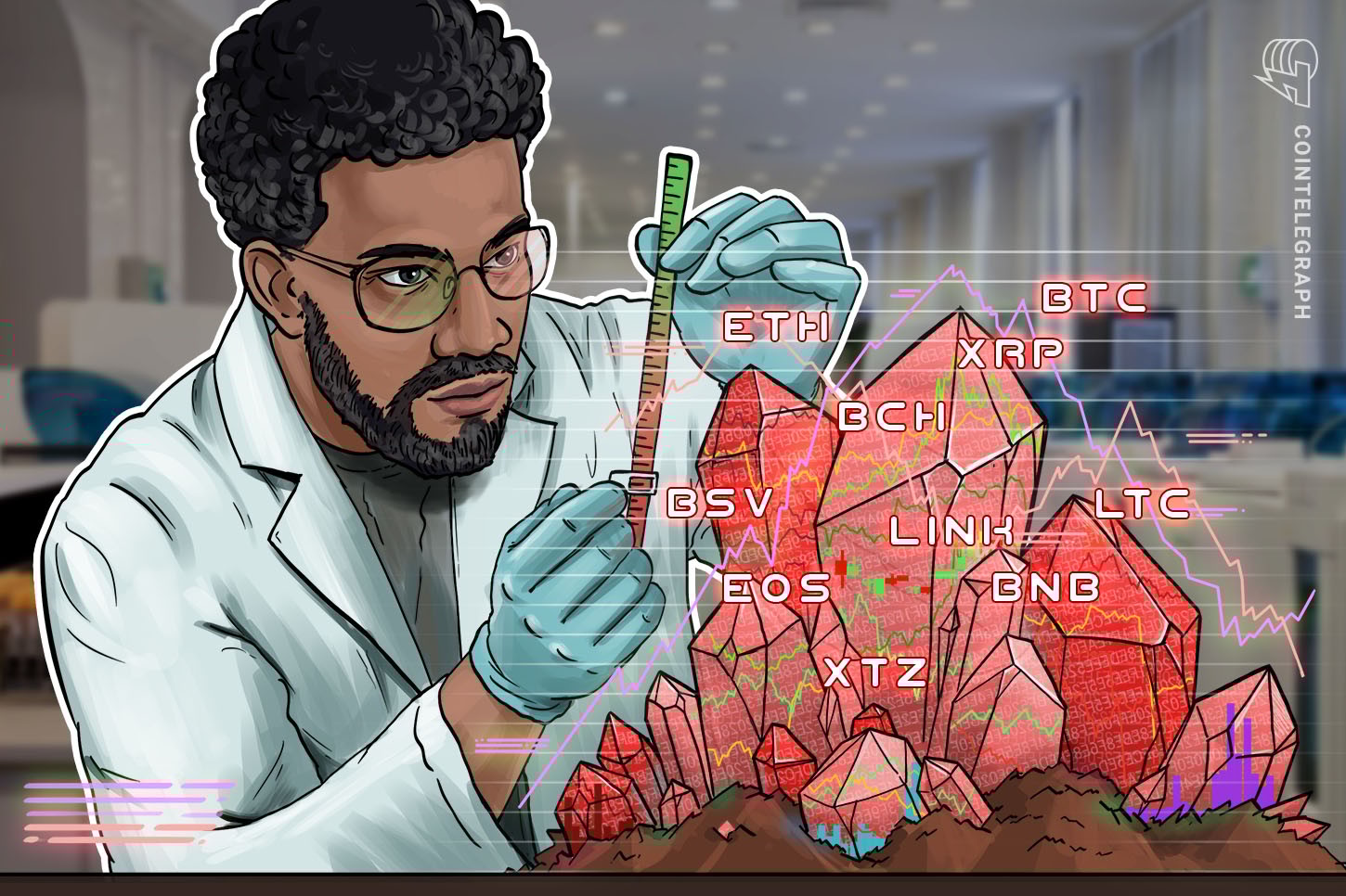 相場はパニック売りに|ビットコイン・イーサ・XRP(リップル)・ビットコインキャッシュ・ライトコインのテクニカル分析【仮想通貨相場】