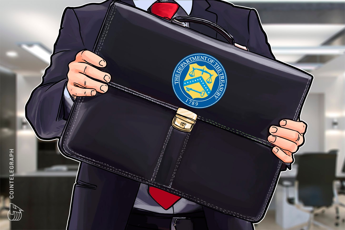 تقريرٌ عن ابتكار التكنولوجيا المالية من وزارة الخزانة الأمريكية يتناول العملات المشفرة وبلوكتشين