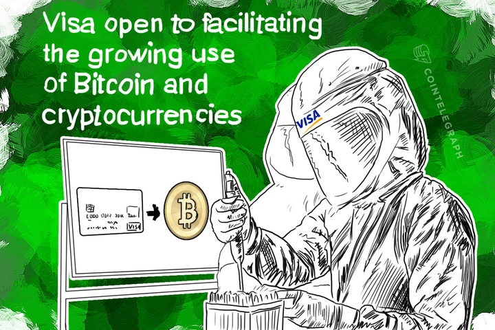 Visa open to facilitating the growing use of Bitcoin and cryptocurrencies