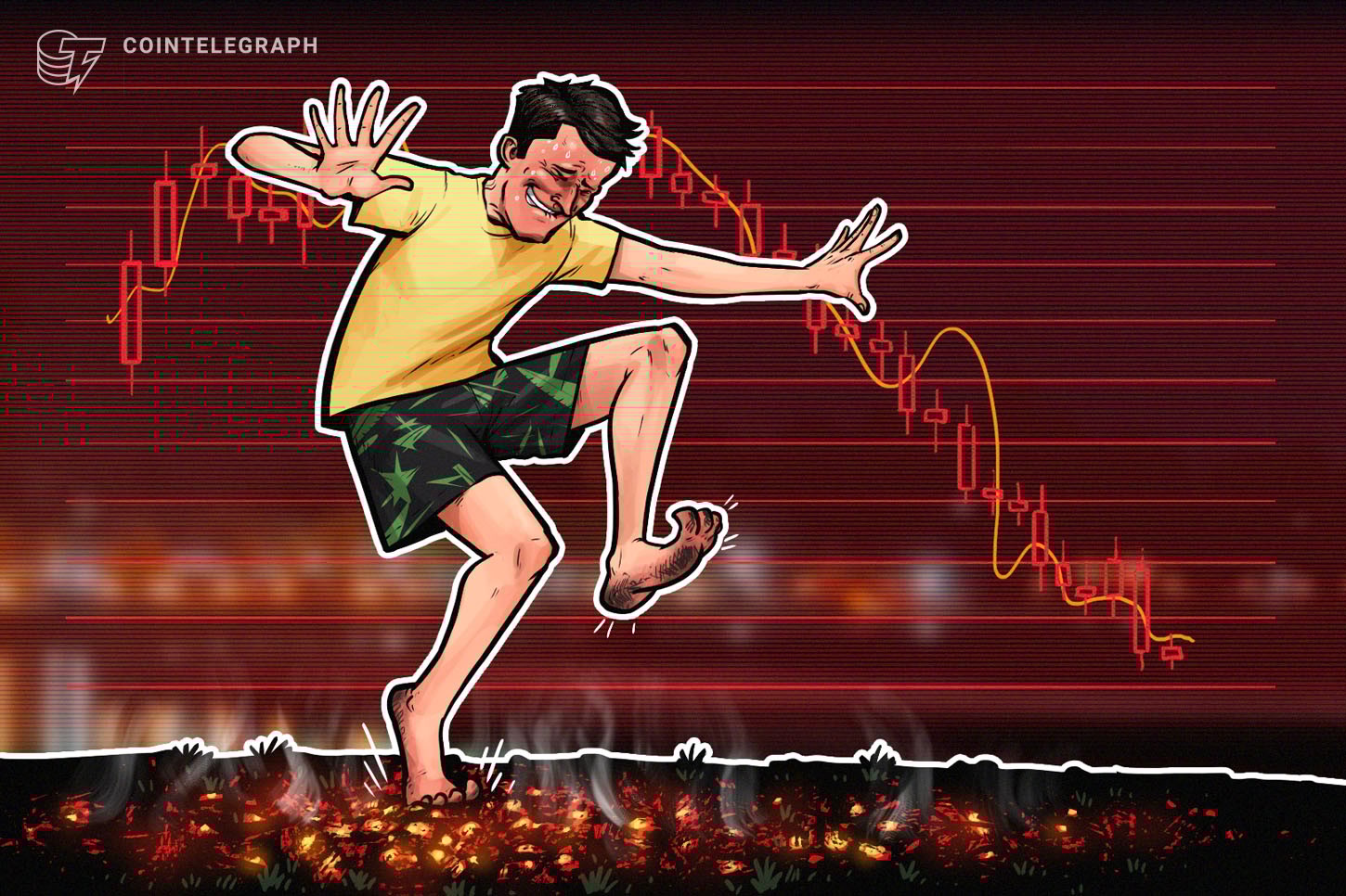 Bitcoin paira logo acima de US$ 3.600 com o mercado dos criptos vendo outra queda