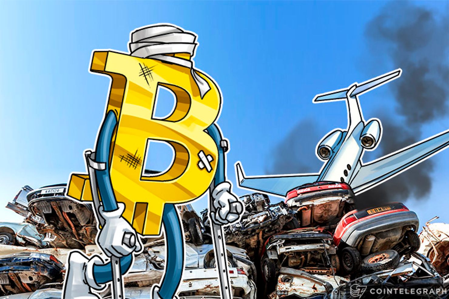 仮想通貨ビットコイン、1時間で8％以上の急落 |ウーバー初期投資家の悲観論が報じられる