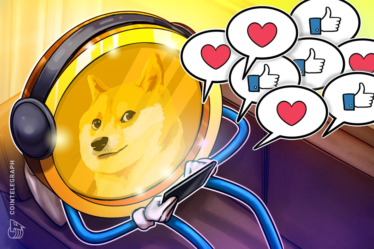 Dogecoin e a era dos ativos virais da Internet: quando os memes movimentam capital 