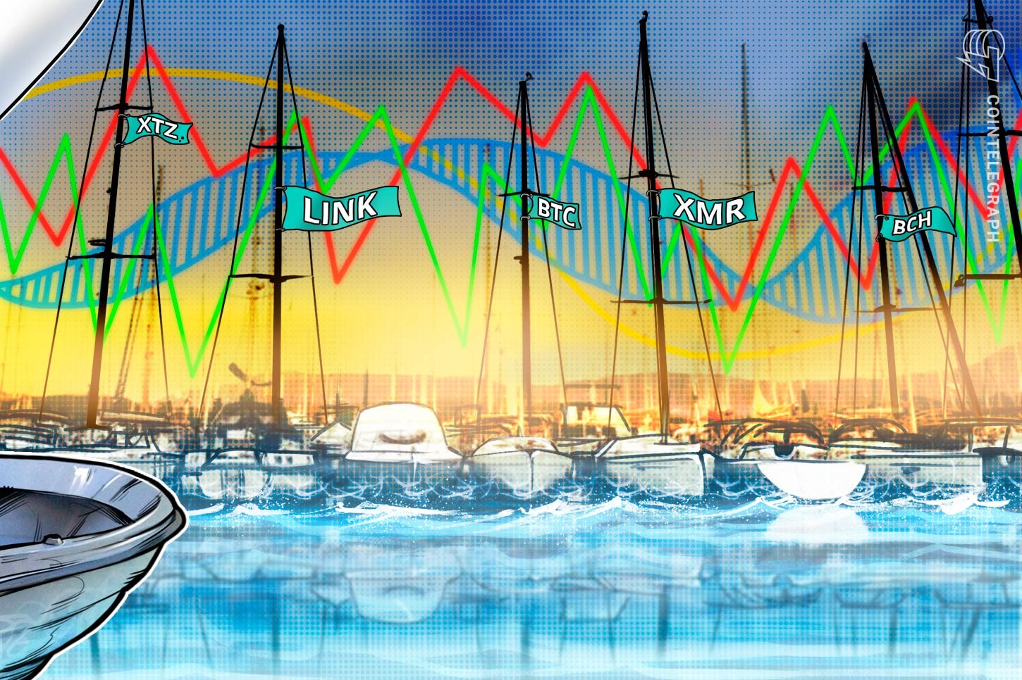  Las 5 criptomonedas con mejor desempeño: XTZ, LINK, BTC, BCH, XMR