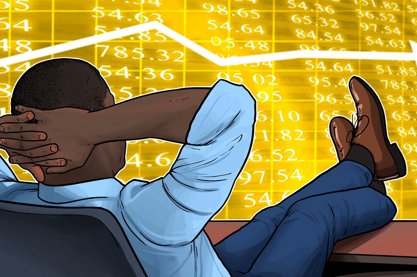 Os mercados cripto apresentam uma ligeira queda, enquanto os investidores de criptomoedas mantêm altas projeções