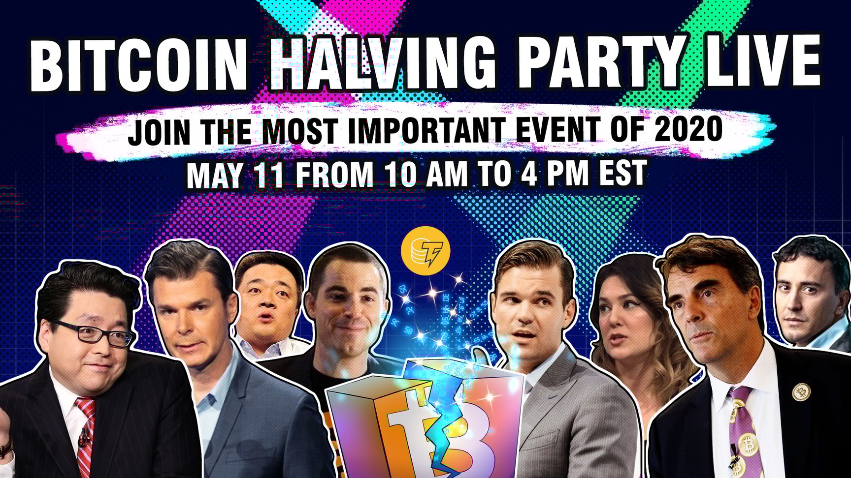 Davetlisiniz: Cointelegraph Bitcoin Halving Partisi!