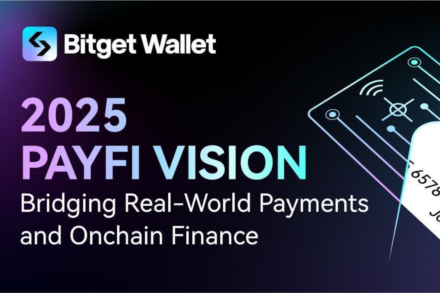 Bitget Wallet presenta la visione della PayFi: un ponte tra pagamenti reali e finanza on-chain
