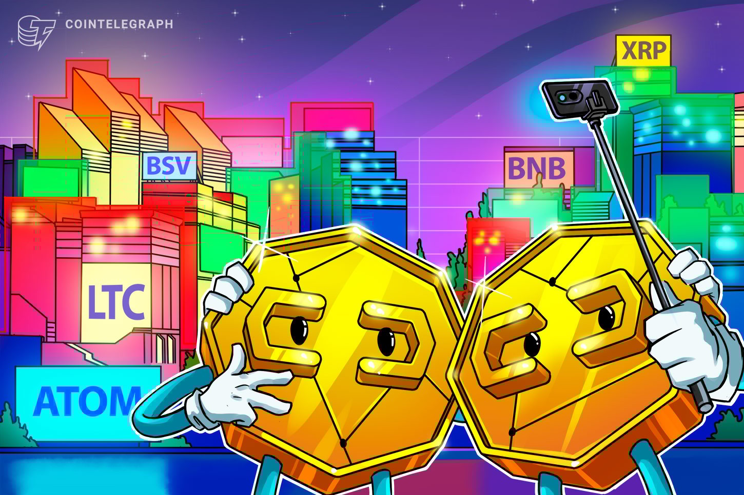 Las 5 mejores criptos: ATOM, LTC, BSV, BNB, XRP