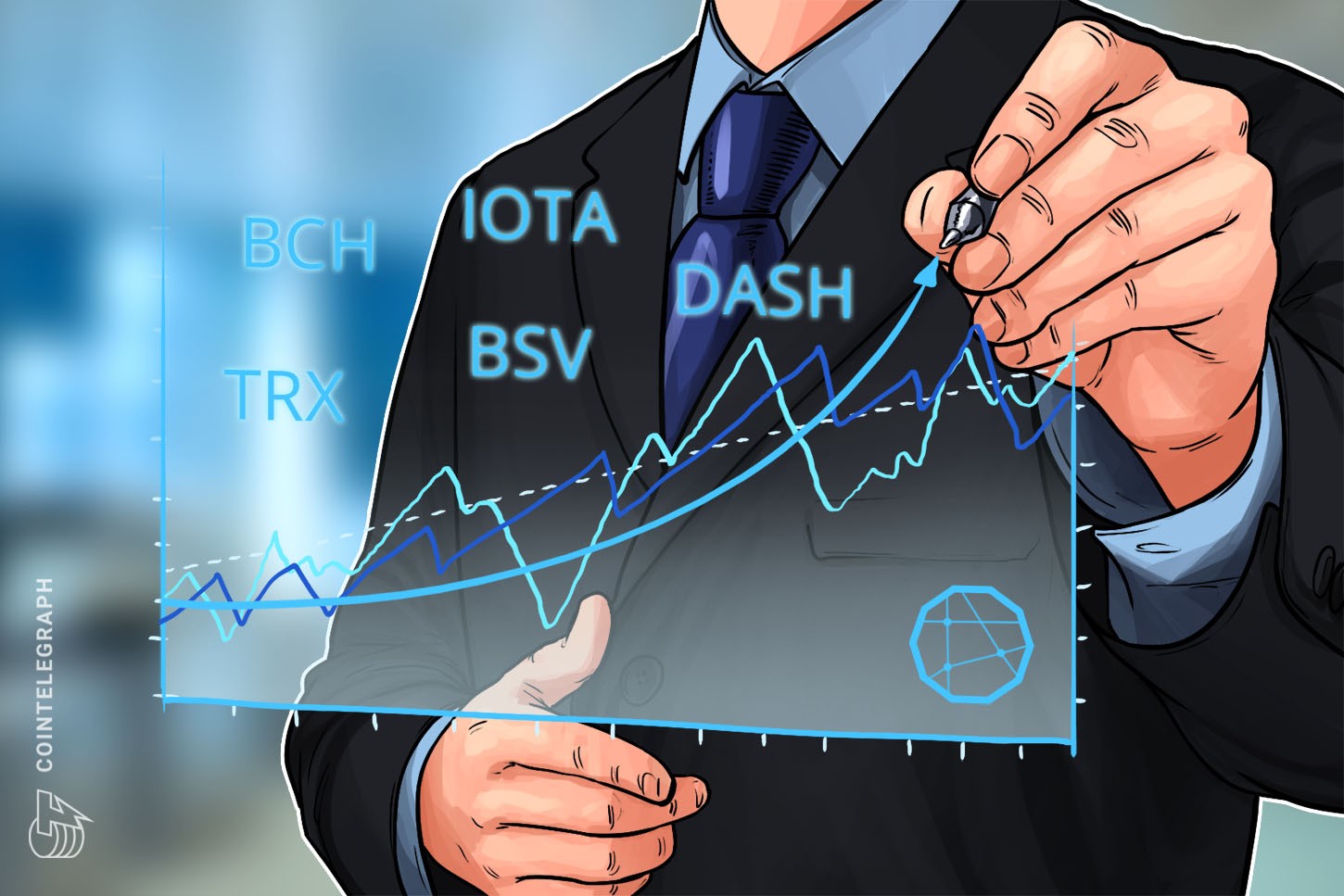 Resumen de las 5 principales criptomonedas: Bitcoin Cash, IOTA, TRON, Bitcoin SV y DASH
